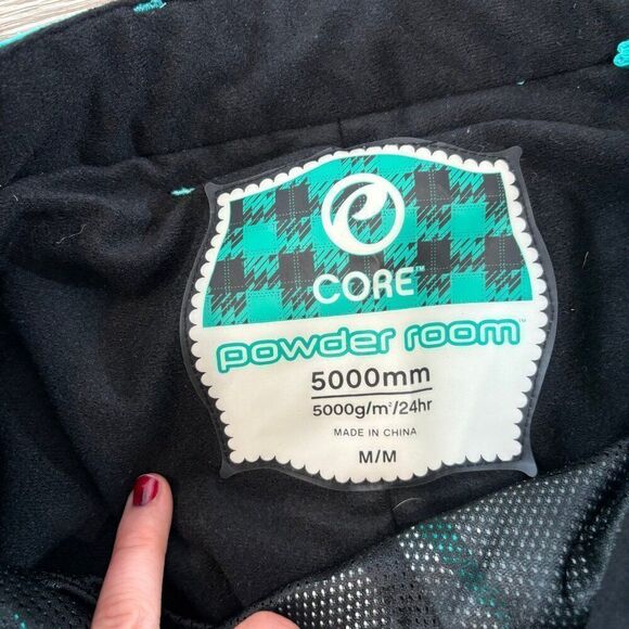 Powder Room Lil Chicks Womens Core 5000mm Snow Snowboard Ski Pants M - Picture 6 of 15